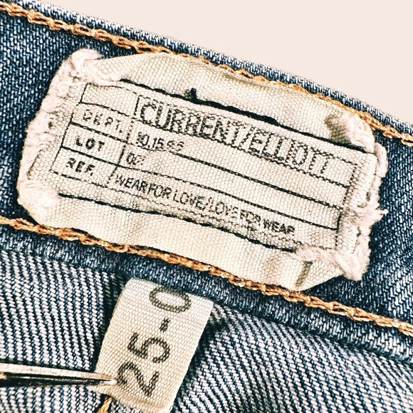 Current/Elliott ‘The Stiletto’ Distressed Skinny Jean in Benett Destroy Size 25 - Picture 5 of 16